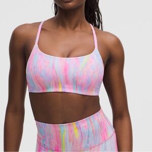 NWT lululemon wunder train strappy bra c/d support